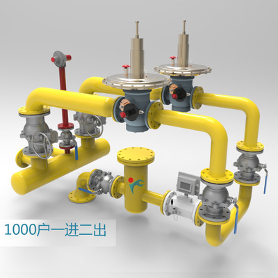 燃氣調(diào)壓柜_河南燃氣計量調(diào)壓柜/可選擇流量計結(jié)構形式及/箱式 